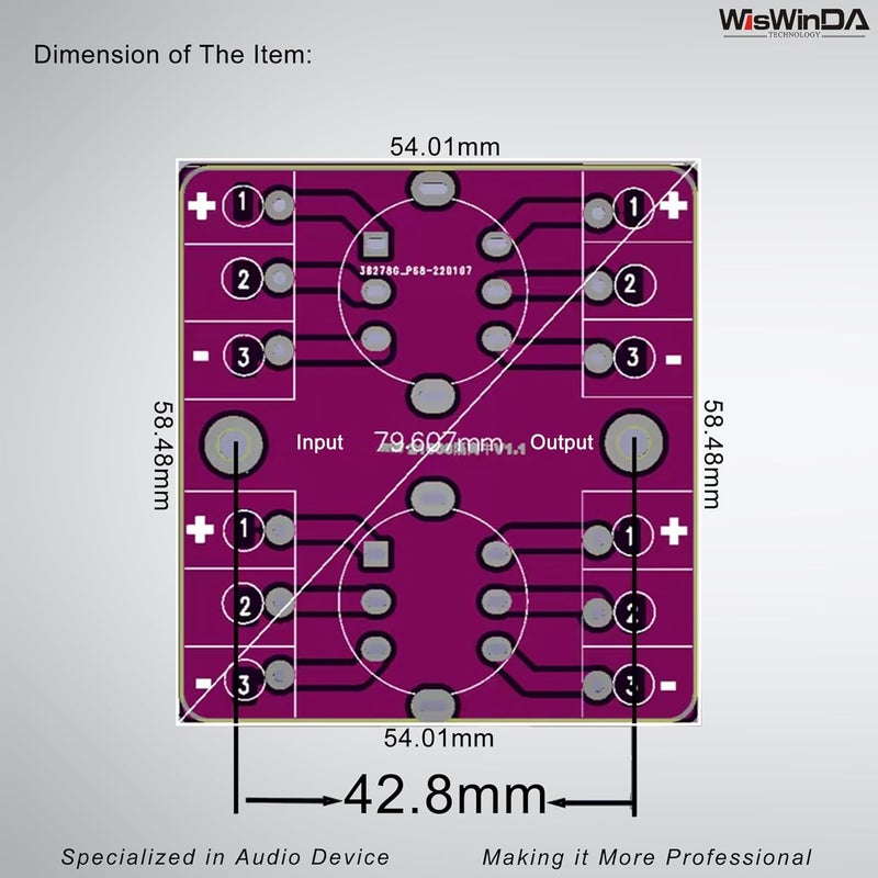 WisWinDa Store Multipurpose Audio Isolation Converters Screw Terminal Block Connectors Noise Filter Hum Eliminator with Convenient Phoenix Connectors for Audio Playing Devices Eliminate The Hum Noise - Image 4
